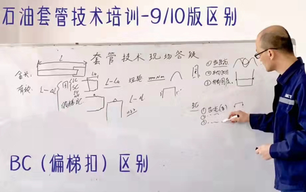 瑞泰石油進行石油套管技術(shù)培訓
